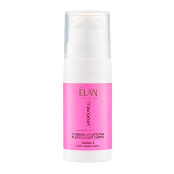 Professionelles Wimpern-Flex-System ELAN SUPERSONIC Serum pink 1 10 ml