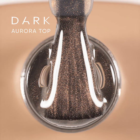 Dark Aurora Top with golden shimmer 10 ml - Фото №2