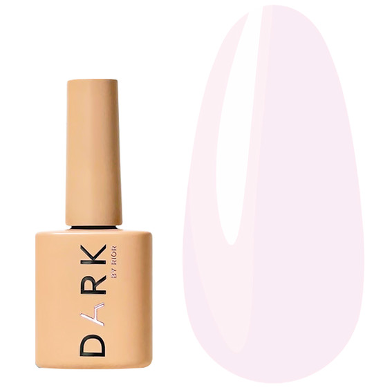 Гель-лак DARK New collection 64 бело-лиловый айвори 10 мл - Фото №1