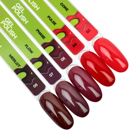 Gel-Nagellack TUFI profi REDLINE 04 Pulse Classic Red 10 ml (0331244) - Фото №6