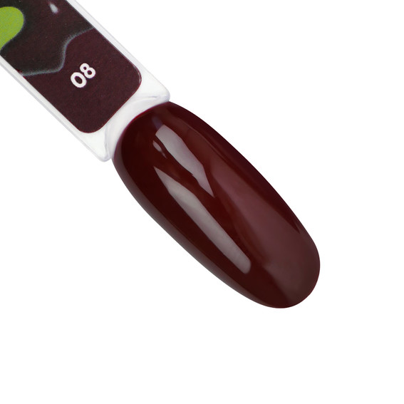 Gel-Nagellack TUFI profi REDLINE 08 Merlot Burgundy 10 ml (0331248) - Фото №5