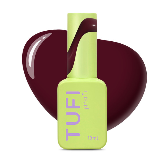 Gel-Nagellack TUFI profi REDLINE 08 Merlot Burgundy 10 ml (0331248) - Фото №1