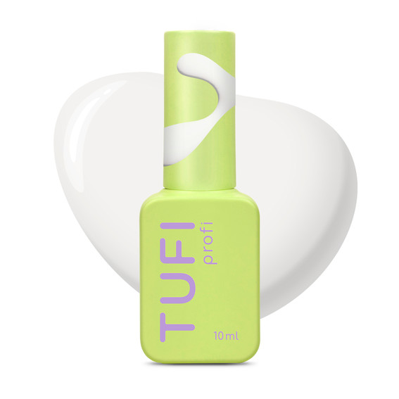 Gel-Nagellack TUFI profi PANTONE 13 Cloud Dancer Milky Gray 10 ml (0331525) - Фото №1