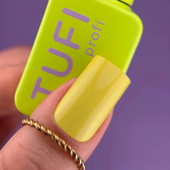 Gel-Nagellack TUFI Profi PANTONE 18 Akaziengelbgrün 10 ml (0331530) - Фото №5