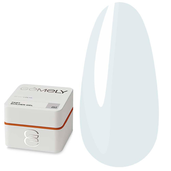 Nagelverlängerungsgel GEMELY Fast Builder Gel 11 Milky 30 ml ( 7704090) - Фото №1