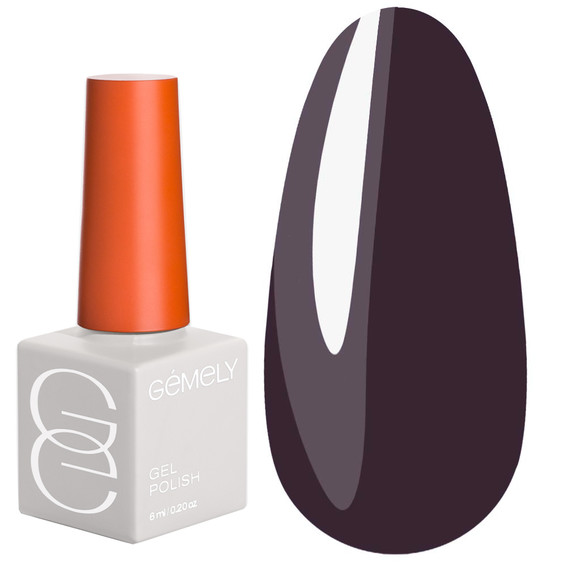Gel-Nagellack GÉMELY Mono Lac 040 Einphasen-Lila 6 ml (7703522) - Фото №1