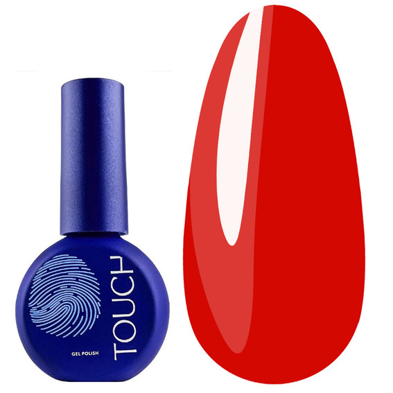 Gel polish Touch One step 10 bright red 9 ml - Фото №1