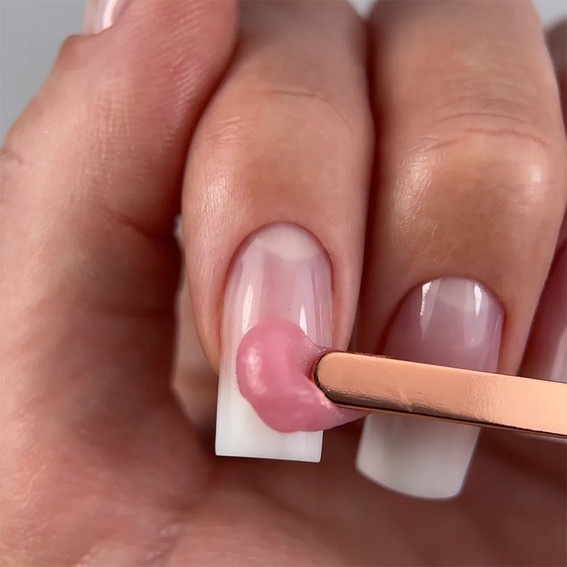 DARK Doppelseitiger Pinsel (Spatel + Gel, 9 mm) - Фото №4