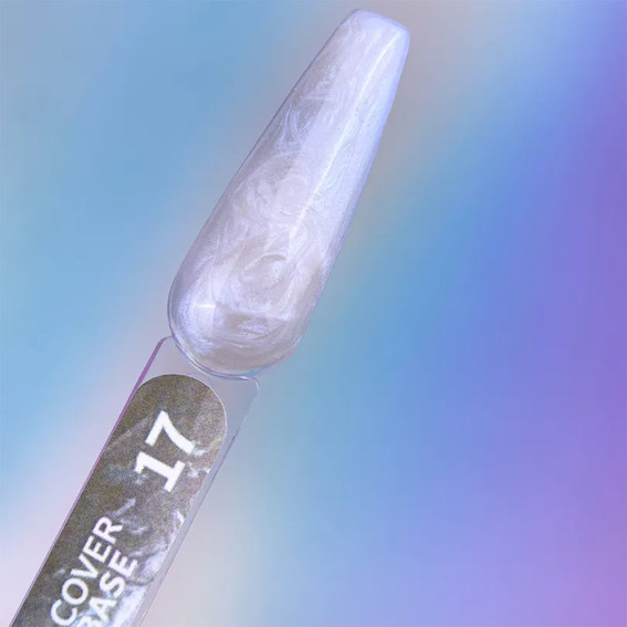 YOUARECUTE Cover Base 17 Milky Lilac Pearl 5ml (962-3980-0986) - Фото №3