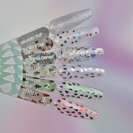 Top YOUARECUTE  Silvery Non-Stick Top Coat, 5 ml (992-4037-0999) - Фото №4