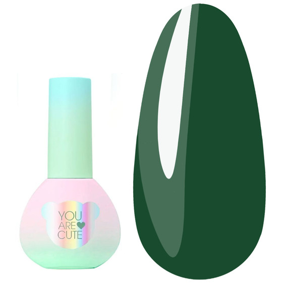 Gel-Nagellack YOUARECUTE Farbe 65 Grün 5 ml (993-4087-1038) - Фото №1