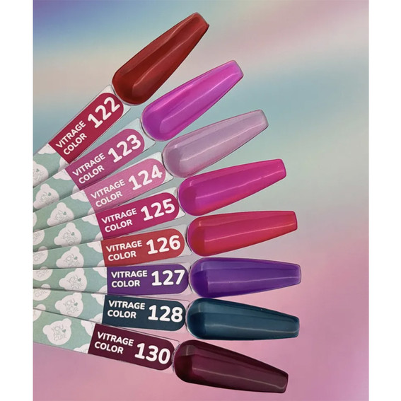 Gel-Nagellack YOUARECUTE Farbe 126 Buntglasrosa 5 ml (993-4760-1320) - Фото №4