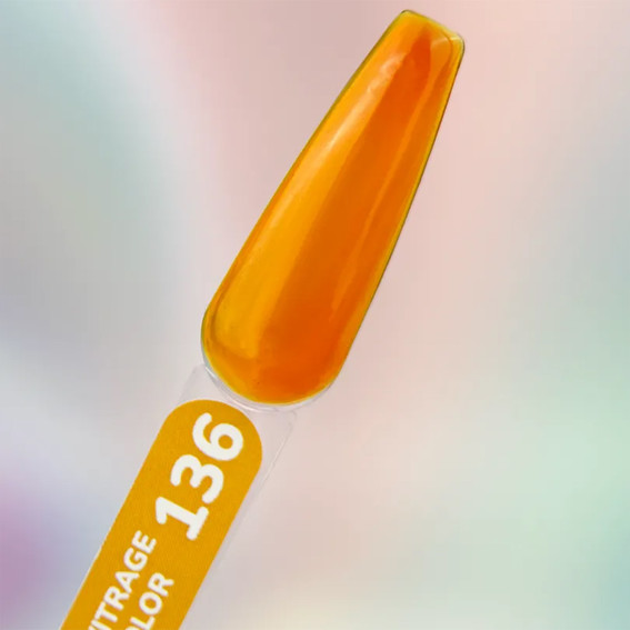 Gel-Nagellack YOUARECUTE Farbe 136 Buntglasorange 5 ml (993-4770-1330) - Фото №3