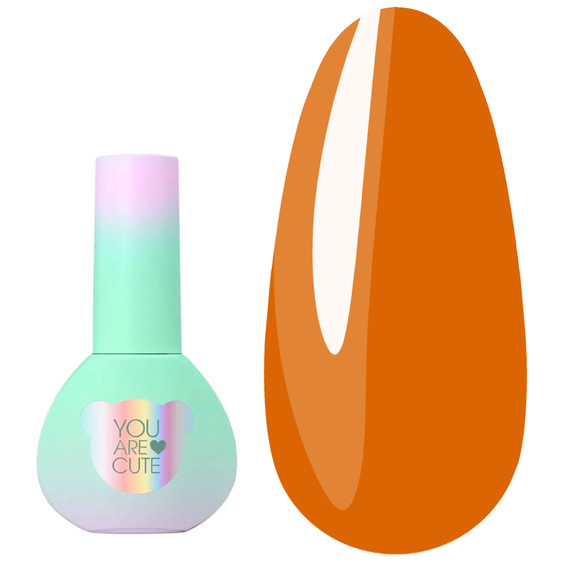Gel-Nagellack YOUARECUTE Farbe 136 Buntglasorange 5 ml (993-4770-1330) - Фото №1