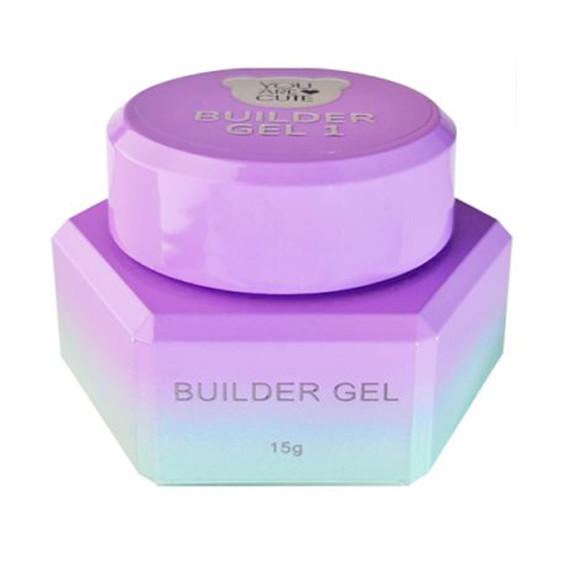 YOUARECUTE Builder Gel 1 Transparent 15 ml (995-4850-1351) - Фото №1