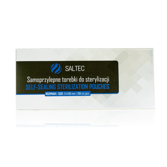 SALTEC Sterilisationsbeutel 57 x 100 mm, 200 Stück - Фото №2