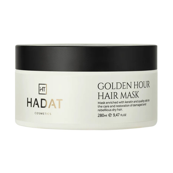 HADAT GOLDEN HOUR HAARMASKE Intensive Aufbaukur 280 ml - Фото №1