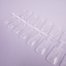 Soak-off gel tips TUFI profi  PREMIUM medium square transparent 240 pcs (0134005) - Фото №2