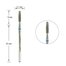 TUFI profi PREMIUM Maniküreschneider Diamantkugel 2,1 mm - Фото №1