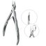 Professional ingrown nail nippers EXPERT 61 12 mm - Фото №1