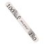 Aba Group SAFE PACKAGE Пилочка для ногтей PROSTY 100/180 STANDARD - FLAMING, 25 шт - Фото №1