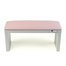 Armlehne ECOSTAND Wood rosa auf weißen Beinen 320 x 160 x 110 mm - Фото №2