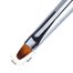 Pinsel für Gel und Acryl MollyLac schwarz rund, Borstenlänge 8 mm - Фото №2