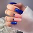 Gellack MAKEAR Diamond S41 tiefblau mit Glitzer 8 ml - Фото №2