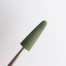 Polisher Dark 302 silicone large extended cone rounded green - Фото №3
