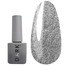 Гель-лак DARK Flash 02 темно-серебристый светоотражающий 10 мл - Фото №1