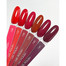 Gellack DARK Neue Kollektion 140 dunkles Burgunderrot 6 ml - Фото №3