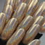 Rubbing for nails Slowianka Tiny Gold Holo 0,8 g - Фото №3