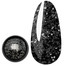 Nail decor Slowianka Black Snow 1 g - Фото №1
