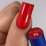 Gel Polish TOUCH Deep Pigment 35 classic red 9 ml - Фото №3