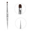 Double-ended brush NAILSOFTHEDAY Professional Brush 2 in 1 Liner Oval - Фото №1