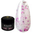 Gel for extension Crystal Builder Gel Spring Nude 9 soft beige with dried flowers 15 ml - Фото №1