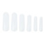 Верхние формы Lunamoon Dual Nail Forms Сlassic Square (120 шт) - Фото №1