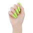 Gellack MAKEAR Neon Glitter NG01 neonhellgrün mit Glitzer 8 ml - Фото №2