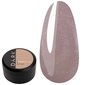 Гель для наращивания DARK Medium Gel №33 бежевый с блестками 15 мл