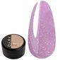Гель для наращивания DARK Medium Gel №35 розовый с блестками, 15 мл