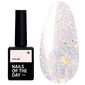 База NAILSOFTHEDAY Potal №18 молочный с разноцветной поталью 10 мл