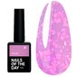 База NAILSOFTHEDAY Potal №21 розовый с разноцветной поталью 10 мл