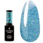Gel polish Victoria Vynn Brocaciello 368 Aria blue with shimmer, rubbed effect 8 ml
