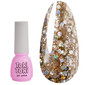 Gel polish Toki-Toki Disco № 005 gold with glitter 5 ml