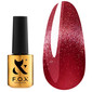 Гель-лак F.O.X Cat Eye Red 7 мл