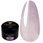 Gel for extension Crystal Builder Gel №7 lilac with glitter 15 ml