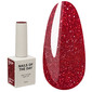 Gel-Nagellack NAILSOFTHEDAY Gel Polish 165 Campari Intensivrot, Lichtreflektierend 10 ml