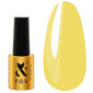 Gel polish FOX Spring 2026 006 yellow 7 ml